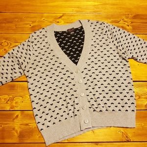 Torrid cropped heart sweater